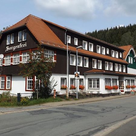 Hotel Ostalgie Ferienheim Sorgenfrei Exterior foto