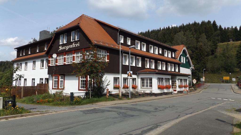 Hotel Ostalgie Ferienheim Sorgenfrei Exterior foto